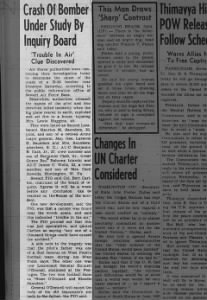 Murfreesboro, Tennessee
 Daily News-Journal
Mon, Jan 18, 1954 ·Page 1